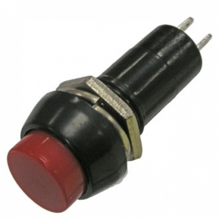 36-3030 Выключатель-кнопка 250V 1А (2с) ON-OFF красная (PBS-11А)REXANT (шт.)