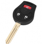 Ключ Nissan 3 кн. NSN14 без чипа, без трансмиттера