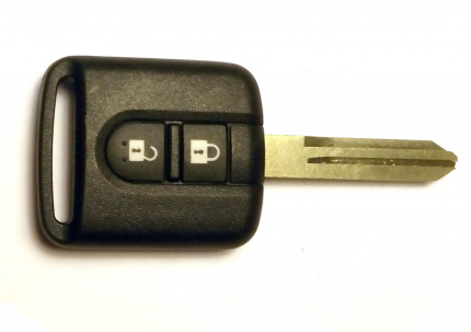Ключ Nissan(классический) 2 кн. NSN14 без чипа, без трансмиттера