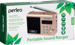Радиоприёмник Perfeo Sound Ranger SV922BK usb, MicroSD, MP3 красный