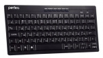 Беспроводная клавиатура Perfeo "COMPACT" Multimedia, USB, чёрн (PF-8006)