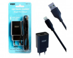 Сетевое ЗУ USB 1 port + кабель 8 pin MRM MR21i, 2.4A