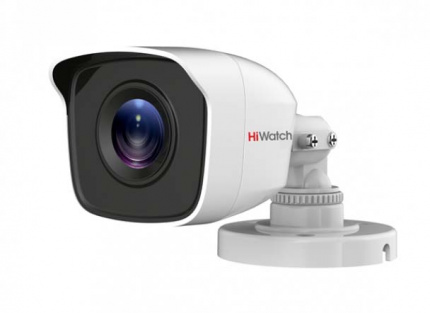 Видеокамера TVI HiWatch DS-T200 (B) 3.6mm уличная цилиндрическая
