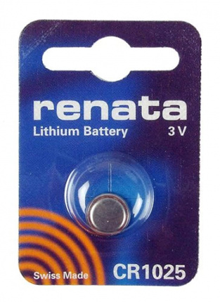 Батарея CR1025 3v Renata