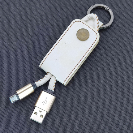 Кабель USB 2.0 A/micro B 5pin Орбита KM-110, 2A (в оплетке) 0,2м