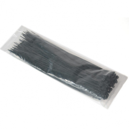 Стяжки кабельные нейлоновые 2.5мм x 100мм (100шт.) черные