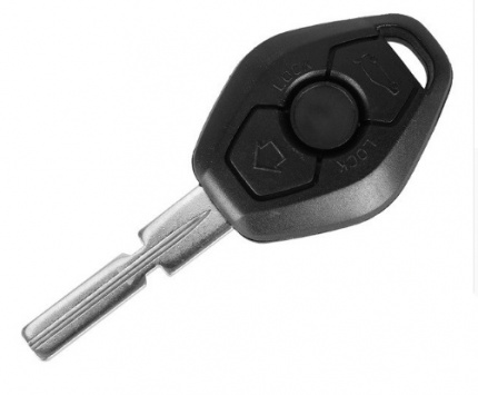 Ключ BMW 3 кн. HU58 PCF7935/ID44, 315/433MHz